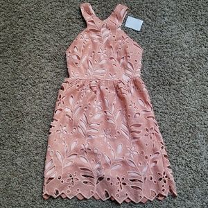 Dee Elly Floral Eyelet Dress